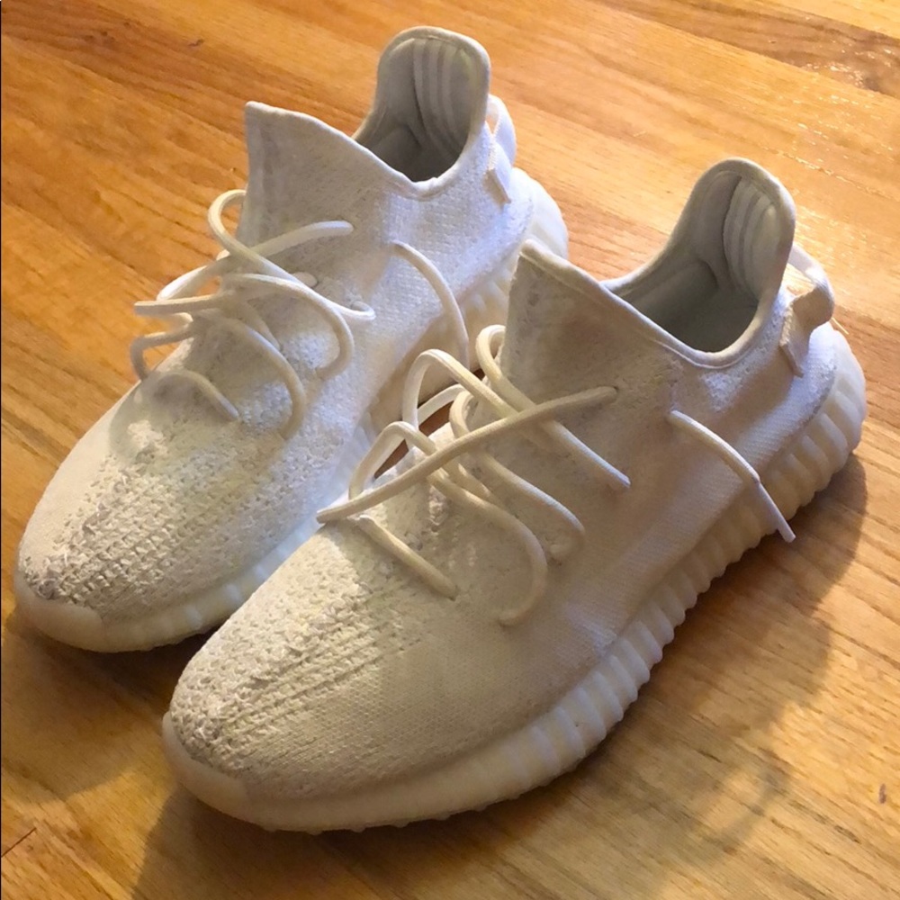 White yeezy’s